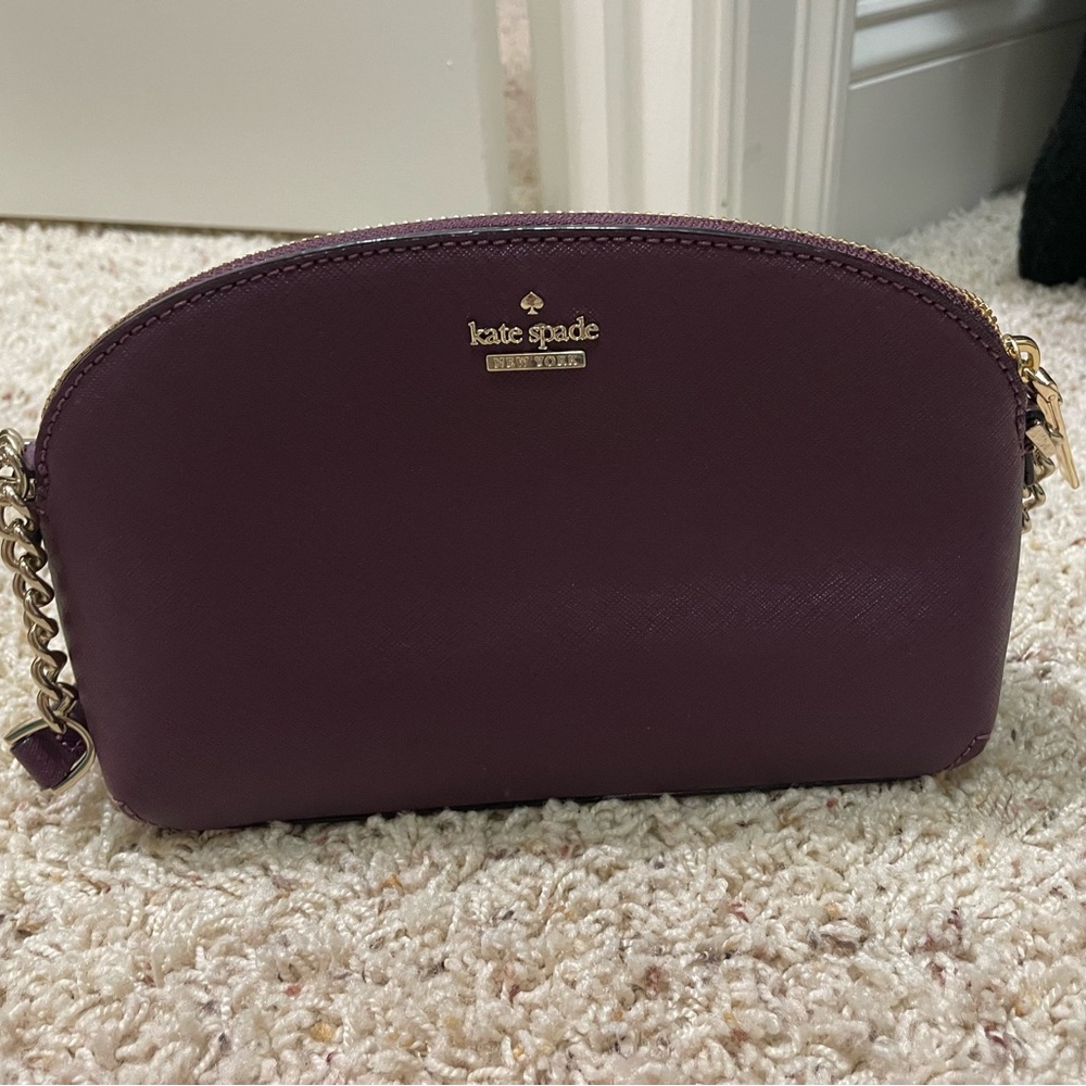 Kate Spade maroon purse